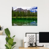 Kananaskis Quietude Framed Print (Thuiskantoor)