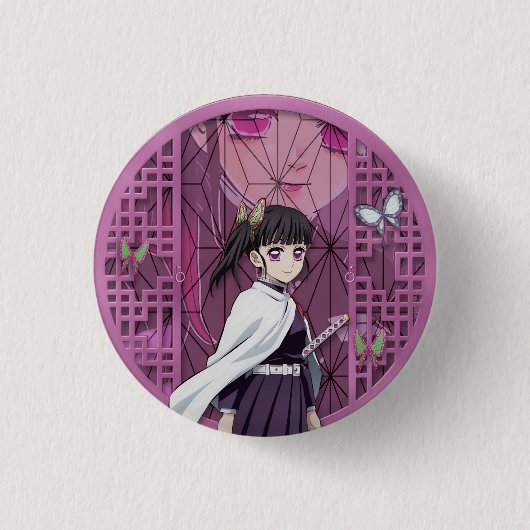 Kanao Tsuyuri Ronde Button 3,2 Cm (Voorkant)