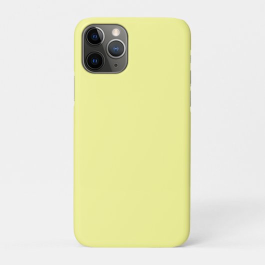 Kanarie (effen kleur) Case-Mate iPhone case (Achterkant)