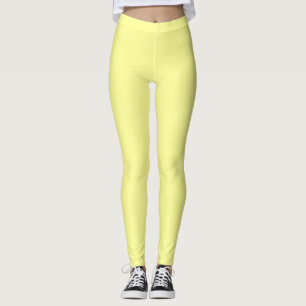 Kanarie (effen kleur) leggings