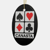 Kanasta-sierplant Keramisch Ornament (Links)