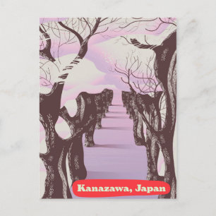 Kanazawa, Japan Bloesem Briefkaart