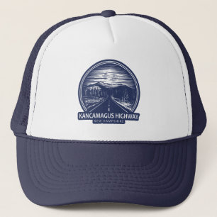 Kancamagus Highway naar New Hampshire Forest Trucker Pet