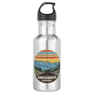 Kancamagus Highway naar New Hampshire Mountains Waterfles