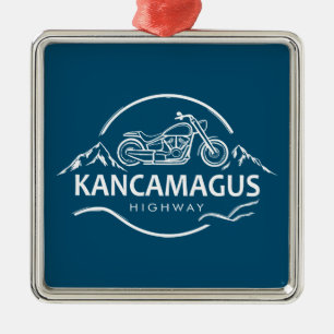Kancamagus Highway New Hampshire Motorcycle Metalen Ornament