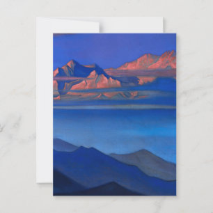 “Kanchenjunga” van Nicholas Roerick Briefkaart