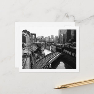 Kanda rivier: Ochanomizu, Tokio Briefkaart