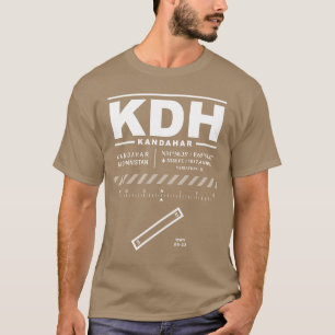 Kandahar International Airport KDH T-shirt