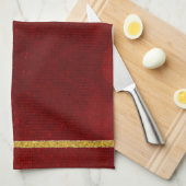 Kandij Appels Rood Goud Theedoek (Quarter Fold)