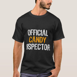 Kandij inspecteur Halloween grappig T-shirt