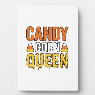 Kandij Koningin Vintage Halloween T-Shirt Ontwerp_ Fotoplaat