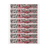 Kandijbonen en peppermints-kerstfeestdag (Vel)