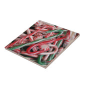 Kandijbonen en peppermints-kerstfeestdag tegeltje (Zijkant)