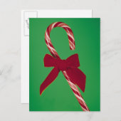 Kandijriet met lint briefkaart (Voorkant / Achterkant)