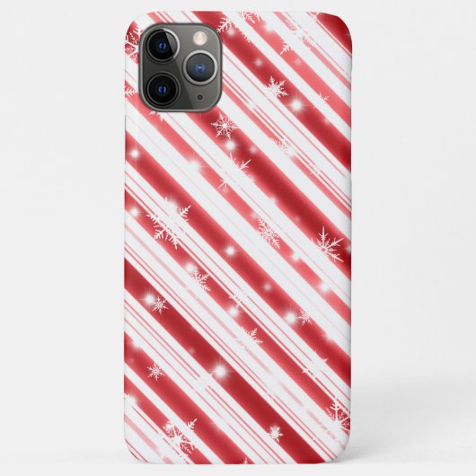 Kandijriet met sterren en Snowflakes Case-Mate iPhone Case (Achterkant)