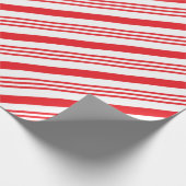 Kandijriet, rood en witstropen, verpakt papier (Hoek)