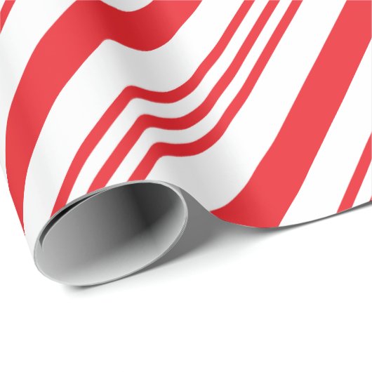 Kandijriet, rood en witstropen, verpakt papier (Rol Hoek)