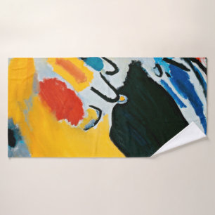 Kandinski Impressie III Concert Abstract Schilderi Bad Handdoek