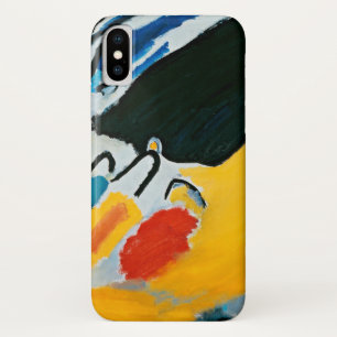 Kandinski Impressie III Concert Abstract Schilderi iPhone X Hoesje