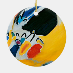 Kandinski Impressie III Concert Abstract Schilderi Keramisch Ornament