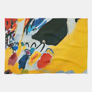 Kandinski Impressie III Concert Abstract Schilderi Theedoek