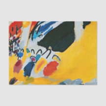 Kandinski Impressie III Concert Abstract Schilderi