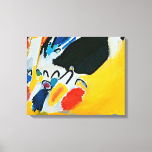 Kandinski Impression III Concert Abstract schilder Canvas Afdruk