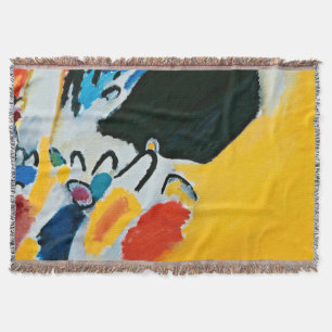 Kandinski Impression III Concert Abstract schilder Deken
