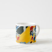 Kandinski Impression III Concert Abstract schilder Espresso Kop (Voorkant rechts)