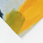 Kandinski Impression III Concert Abstract schilder Fleece Deken (Hoek)
