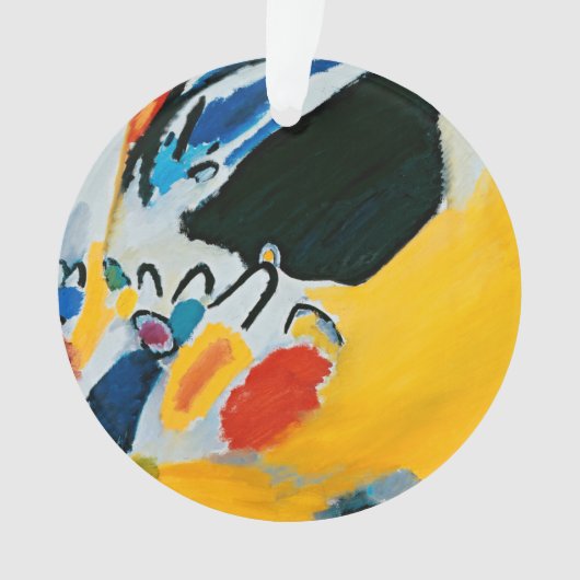 Kandinski Impression III Concert Abstract schilder Ornament (voorkant)