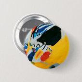Kandinski Impression III Concert Abstract schilder Ronde Button 5,7 Cm (Voorkant /achterkant)