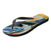 Kandinski Impression III Concert Abstract schilder Teenslippers (Schuin)