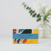 Kandinski Impression III Concert Abstract schilder Visitekaartje (Staand voorkant)