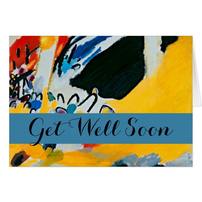 Kandinski Impression III Concert Peinture Abstrait (Devant horizontal)