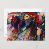 Kandinsky 1913 Abstract schilderen Briefkaart (Voorkant / Achterkant)