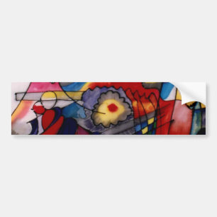 Kandinsky 1913 Abstract schilderen Bumpersticker