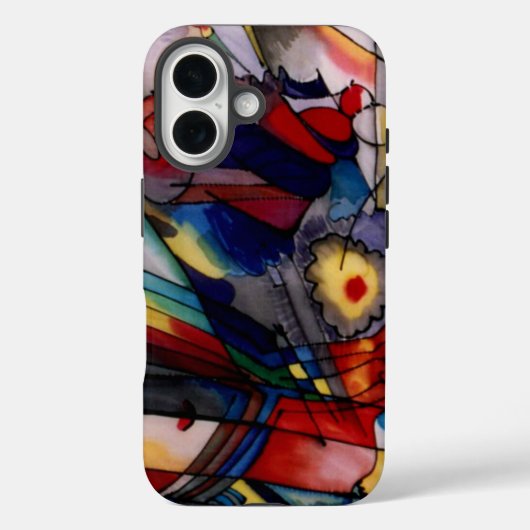 Kandinsky 1913 Abstract schilderen Case-Mate iPhone Case (Achterkant)