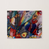 Kandinsky 1913 Abstract schilderen Legpuzzel (Horizontaal)