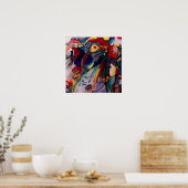 Kandinsky 1913 Abstract schilderen Poster (Keuken)