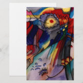 Kandinsky 1913 Abstracte Schildering Briefpapier (Voorkant / Achterkant)