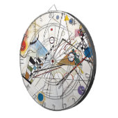 Kandinsky 1923/compositie viii/pixdezines dartbord (Voorkant Rechts)