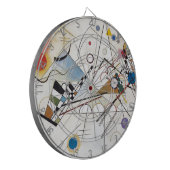 Kandinsky 1923/compositie viii/pixdezines dartbord (Voorkant Links)