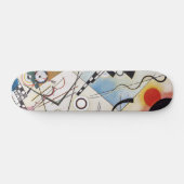 Kandinsky 1923 compositie viii/pixdezines skateboard (Horizontaal)