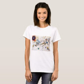 Kandinsky 1923/compositie viii/pixdezines t-shirt (Voorkant volledig)