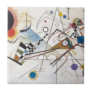 Kandinsky 1923/compositie viii/pixdezines tegeltje