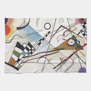 Kandinsky 1923/compositie viii/pixdezines theedoek