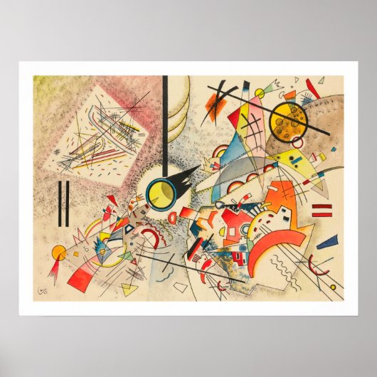 Kandinsky, 1923 - Ohne Title Poster (Voorkant)