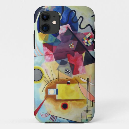 Kandinsky 1925/yellow/red/blue/pixdezines Case-Mate iPhone case (Achterkant)