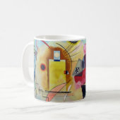 Kandinsky 1925/yellow/red/blue/pixdezines koffiemok (Voorkant links)